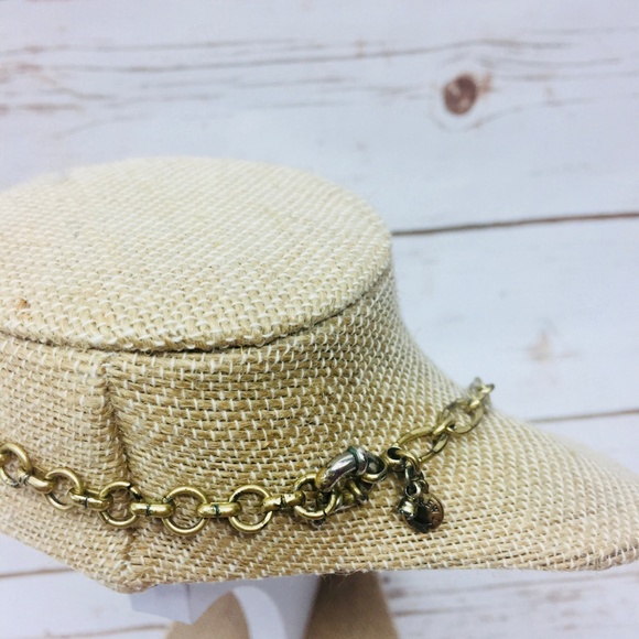 Vintage Rhinestone J Crew Statement Necklace Vtg - Picture 5 of 8